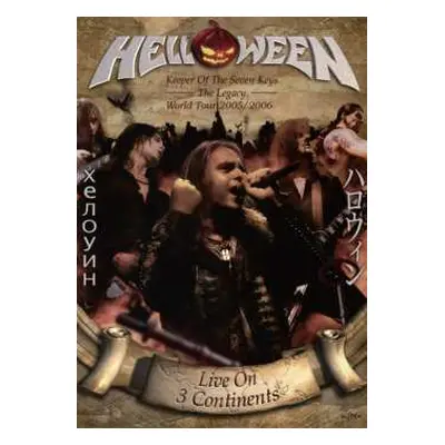 2CD/2DVD Helloween: Live On 3 Continents