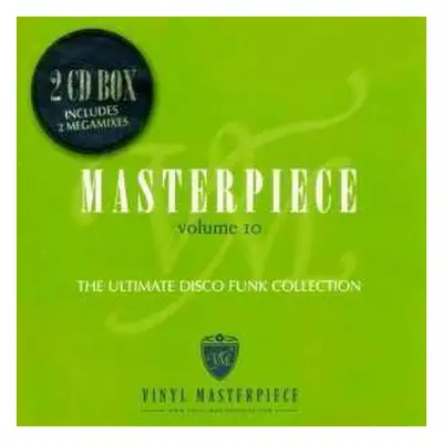 2CD Various: Masterpiece Volume 10 - The Ultimate Disco Funk Collection