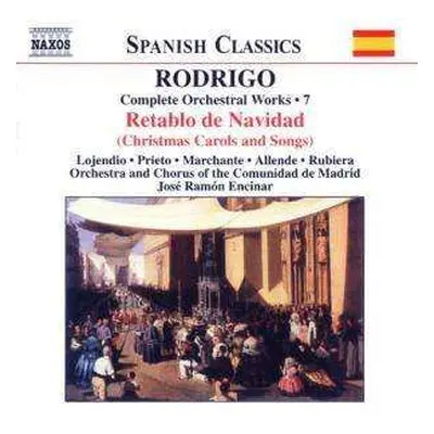 CD Joaquín Rodrigo: RODRIGO: Retablo de Navidad (Complete Orchestral Works, Vol. 7)