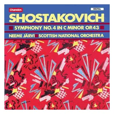 CD Dmitri Shostakovich: Symphony No. 4 In C Minor Op. 43