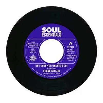 SP Frank Wilson: Do I Love You (Indeed I Do) / Sweeter As The Days Go By LTD