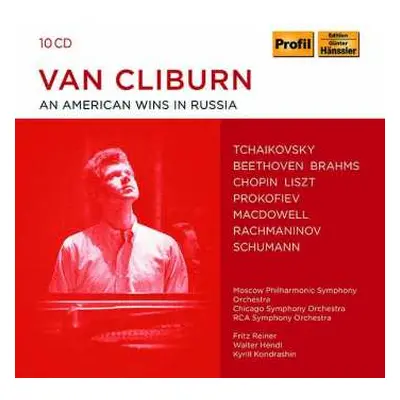 10CD Ludwig van Beethoven: Van Cliburn - An American Wins In Russia