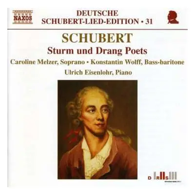 CD Franz Schubert: Lieder "dichter Des Sturm Und Drang"