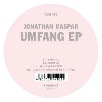 LP Jonathan Kaspar: Umfang EP