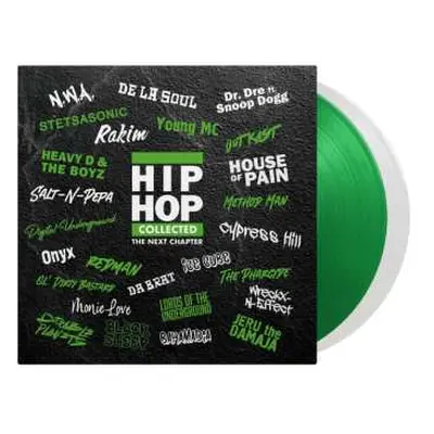 2LP Various: Hip Hop Collected - The Next Chapter (180g) (limited Numbered Edition) (green + Whi