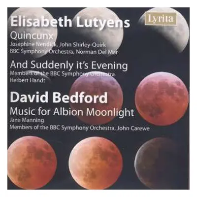 CD David Bedford: Quincunx / And Suddenly It's Evening / Music For Albion Moonlight