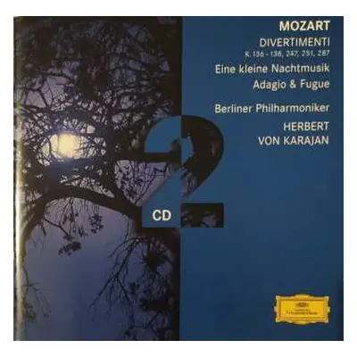 2CD Berliner Philharmoniker: Divertimenti / Eine Kleine Nachtmusik / Adagio & Fugue