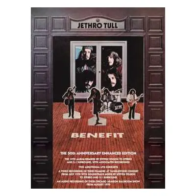 4CD/2DVD Jethro Tull: Benefit (The 50th Anniversary Enhanced Edition)