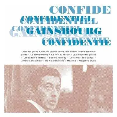 LP Serge Gainsbourg: Confidentiel