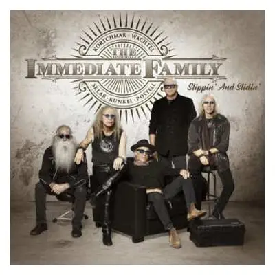 CD The Immediate Family: Slippin' And Slidin'