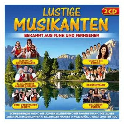 2CD Various: Lustige Musikanten