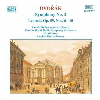 CD Antonín Dvořák: Symphony No. 2 / Legends Op. 59, Nos. 6-10