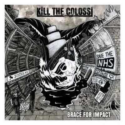 LP Kill The Colossi: Braces For Impact (red-black-grey Hazed Vinyl)