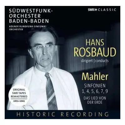 8CD/Box Set Gustav Mahler: Sinfonien 1, 4, 5, 6, 7, 9 • Das Lied Von Der Erde