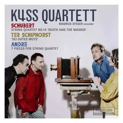 CD Kuss Quartett & Mauric...: Schubert: String Quartet No.14 'death & The Maiden'