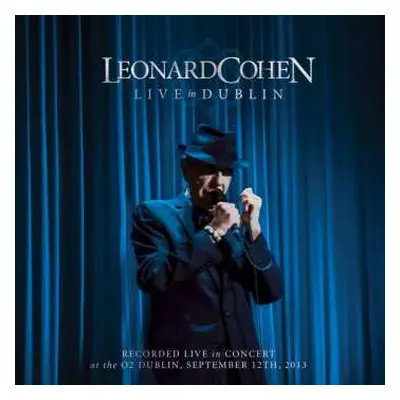 3CD/Blu-ray Leonard Cohen: Live In Dublin