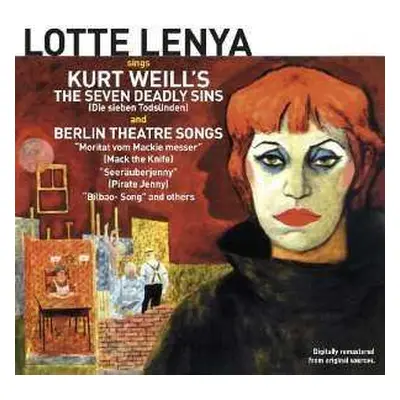 CD Lotte Lenya: Lotte Lenya Sings Kurt Weill (American Theatre Songs)