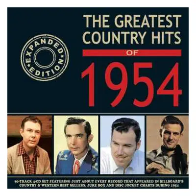 4CD Greatest Country Hits Of 1954 / Various: Greatest Country Hits Of 1954 / Various