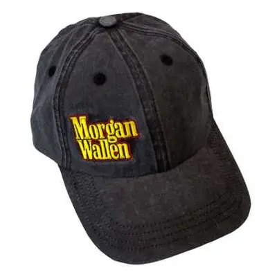 Morgan Wallen Unisex Baseball Cap: Stacked Logo Side