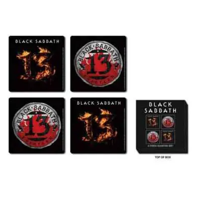 Black Sabbath Coaster Set: 13