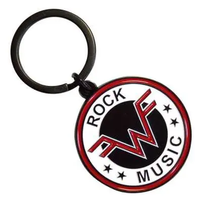 Weezer Keychain: Rock Music Emblem