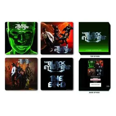 The Black Eyed Peas Coaster Set: Mixed Designs