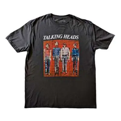 Talking Heads Unisex T-shirt: Pixel Portrait (large) L