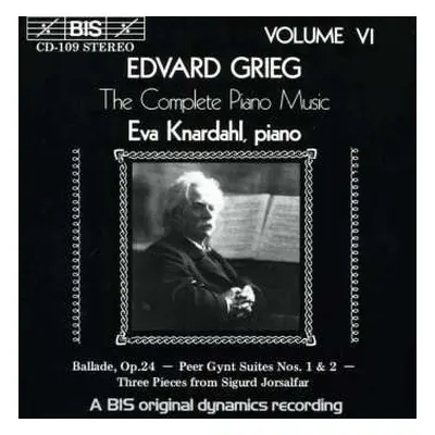 CD Edvard Grieg: Klavierwerke Vol.6