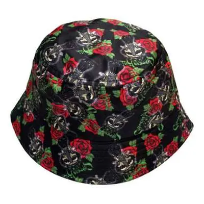 Cypress Hill Unisex Bucket Hat: Skulls & Roses Pattern (small To Medium) Small to Medium