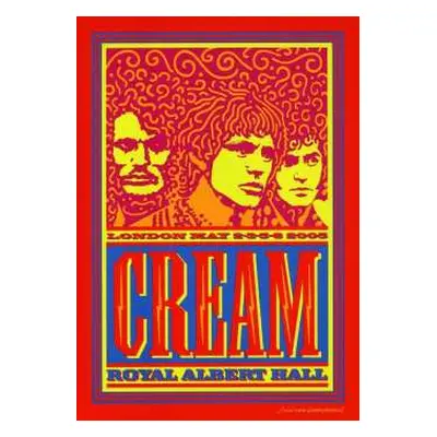 2DVD Cream: Royal Albert Hall - London - May 2-3-5-6 05