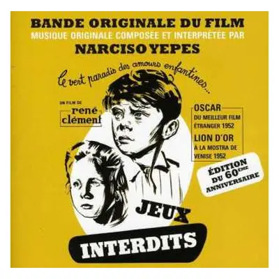 CD Narciso Yepes: Jeux Interdits - Bande Sonore Originale Du Film De René Clément