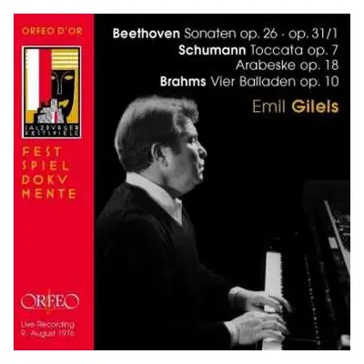 CD Various: Emil Gilels,klavier