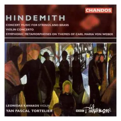 CD Paul Hindemith: Concert Music For Strings And Brass, Violin Concerto, Symphonic Metamorphosis