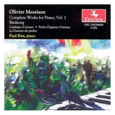 3CD Olivier Messiaen: Complete Works for Piano Vol. 1, Birdsong