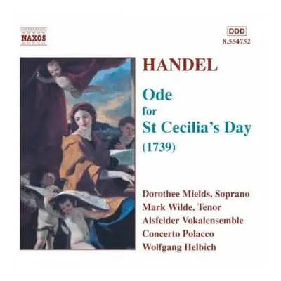 CD Georg Friedrich Händel: Ode For St Cecilia's Day (1739)