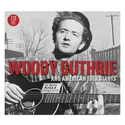 3CD Various: Woody Guthrie And The American Folk Giants