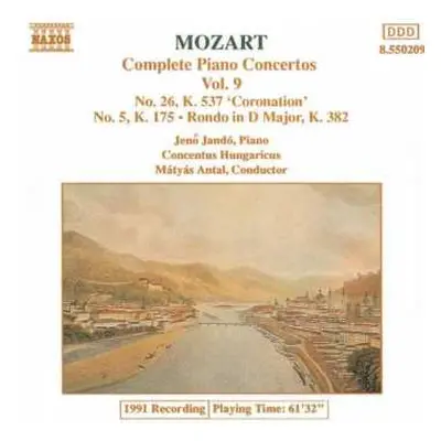 CD Wolfgang Amadeus Mozart: Complete Piano Concertos, Vol. 9