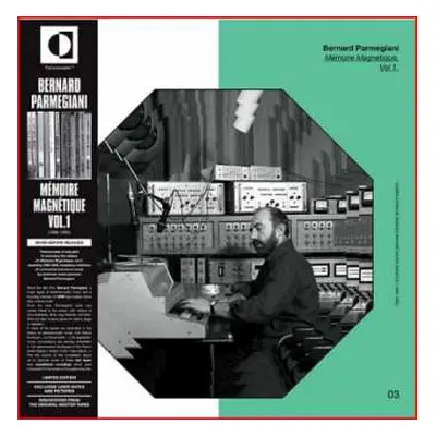 LP Bernard Parmegiani: Mémoire Magnétique, Vol​ 1. (Compilation De Bandes Magnétiques Inédites (