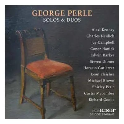 2CD George Perle: Solos And Duos