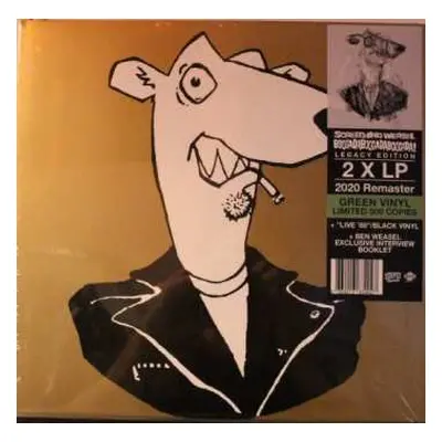 2LP Screeching Weasel: Boogadaboogadaboogada! + Live `88`` CLR | LTD