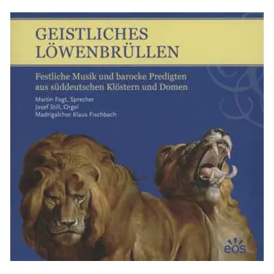 CD Various: Madrigalchor Klaus Fischbach - Geistliches Löwenbrüllen