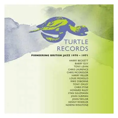 3CD/Box Set Various: Turtle Records (Pioneering British Jazz 1970 - 1971)