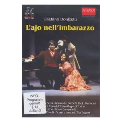 DVD Gaetano Donizetti: L'ajo Nell'imbarazzo