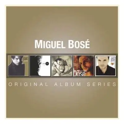 5CD Miguel Bosé: Original Album Series