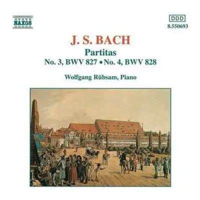 CD Bach / Rubsam: Partitas 3-5