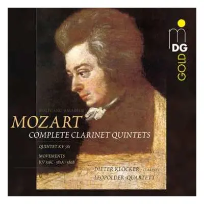 CD Wolfgang Amadeus Mozart: Klarinettenquintette Kv 581,516c,580b,581a