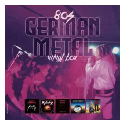 5LP Various: 80s German Metal Vinyl Box