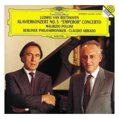 CD Ludwig van Beethoven: Klavierkonzert No. 5 = "Emperor" Concerto