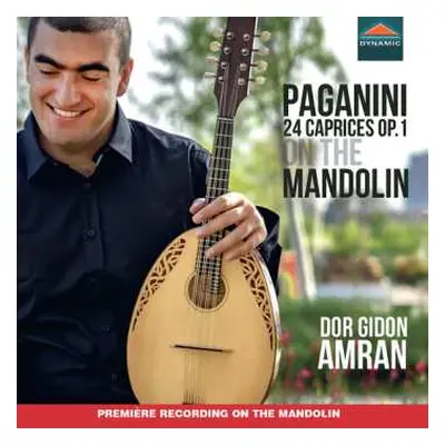 CD Paganini / Dor Gidon Amran: 24 Caprices Op. 1 On The Mandolin