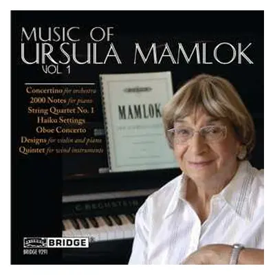 CD Ursula Mamlok: Music Of Ursula Mamlok Vol. 1